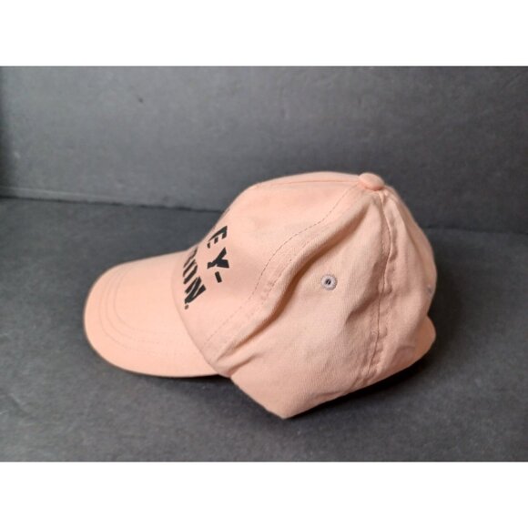 Womans 2022 Peach Harley Davidson Size 4-14 Adjustable Spell-out Hat - Picture 2 of 8